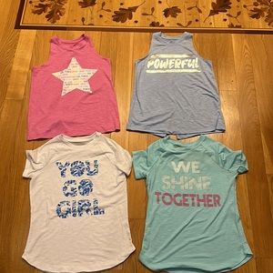 Member's Mark Girls Four Active Tees/Tanks, size 10/12